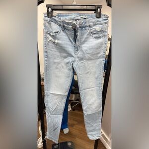 American Eagle Outfitters Light Blue Stretch Jeans